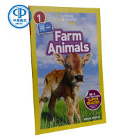 National Geographic readers: farm animals National Geographic graded reading beginner level: English Enlightenment picture book for farm animals and children