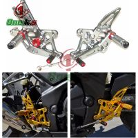 Arashi CNC รถจักรยานยนต์หมุดเท้า Rest Rearset ด้านหลังชุดเท้า Rearsets ด้านหลังสำหรับ HONDA CBR250R 11-15 &amp; CBR300R 15-18 &amp; CB300F 15-18