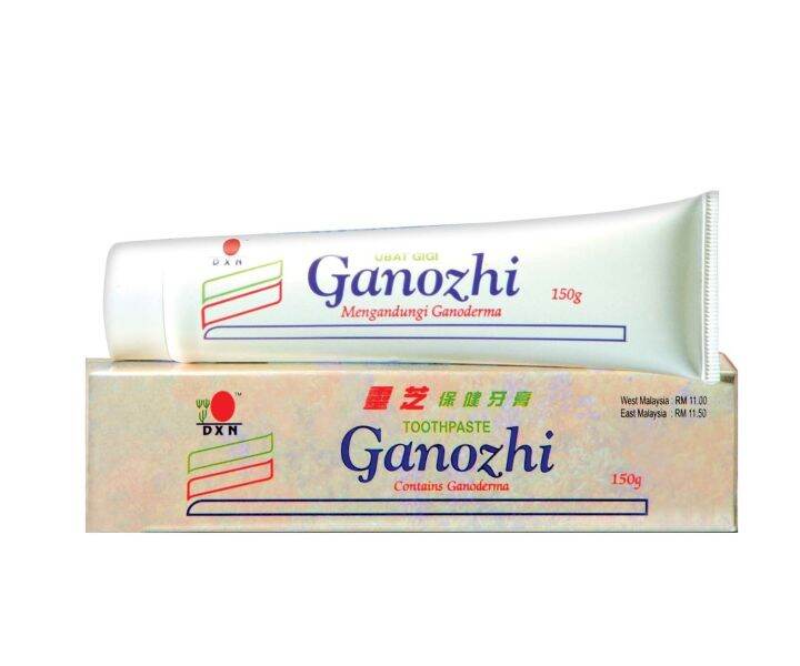 DXN Ganozhi Toothpaste 75 Grams, 150 Grams, and 150 Grams Toothpaste