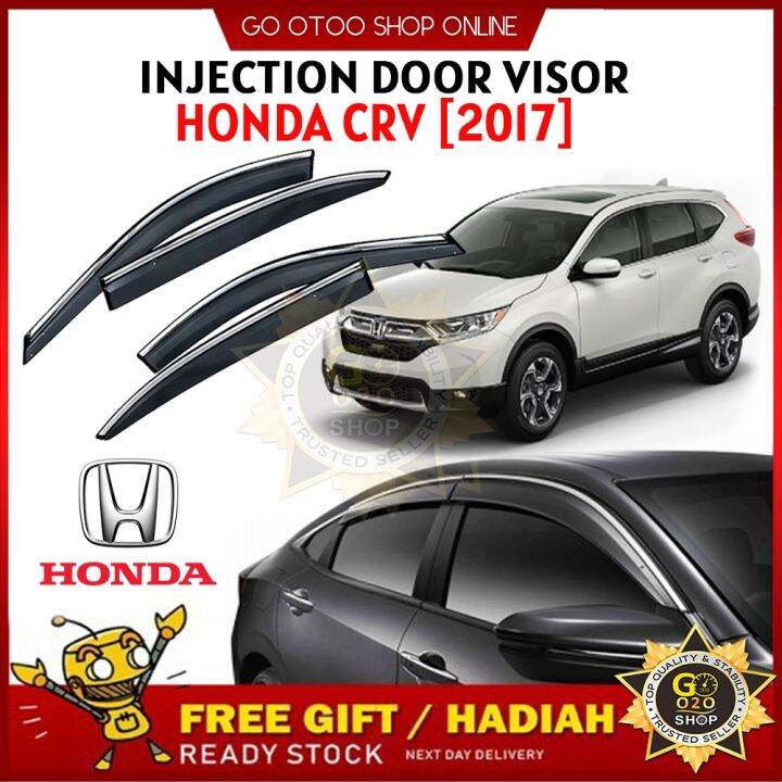 Honda CRV 2017 - 2023 (5th Gen) Injection Door Visor Air Press Window ...