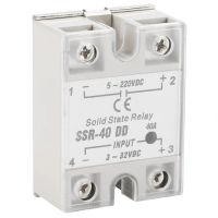 Ssr-40 Dd 40a 5-220vdc สถานะของแข็งรีเลย์สำหรับอุตสาหกรรมแบบออโต้40a กระบวนการ