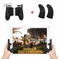 4 ทริกเกอร์ตัวควบคุมเกมมือถือสำหรับ iPad, Sensitive Gamepad Trigger สำหรับ pubg Mobile,ด้ามจับการเล่นเกมที่ปรับได้สำหรับ 4.5-12.9 นิ้ว