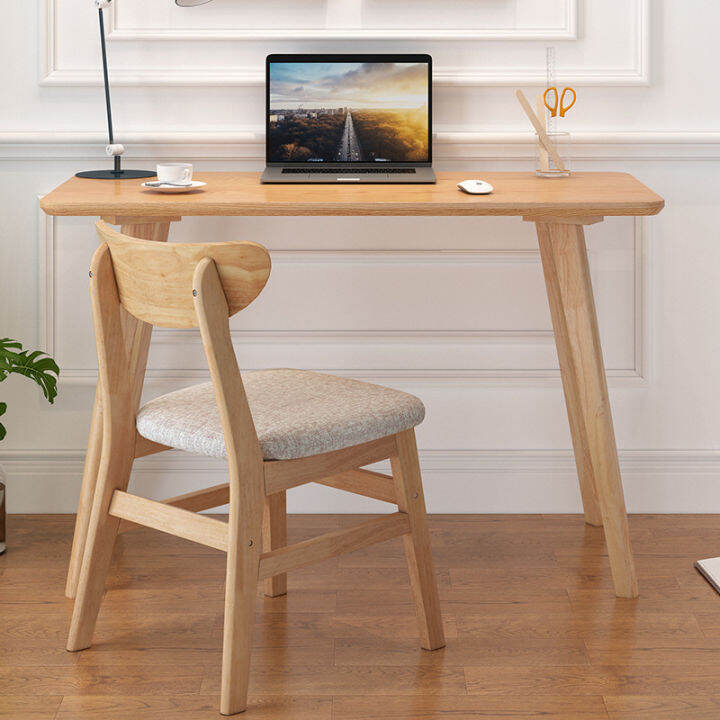 fondhome Home Office Desks table Solid Durable Warranty White wood