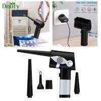 Dolity เครื่องเป่าฝุ่นไฟฟ้าไร้สายสีดำ51000รอบต่อนาทีสำหรับบ้านสัตว์เลี้ยงเคสคอมพิวเตอร์รถยนต์