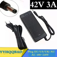 Newprodectscoming 42V 3A Li ion Batteryy Chargerr For 10S 36V lithium battery y electricc bike electricc scooter Chargerr Plug DC/XLR/RCA/IEC connector