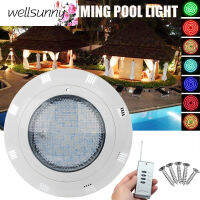 Wellsunny (45วัตต์) 450led ไฟสปอตไลท์น้ำพุกันน้ำควบคุม RGB ระยะไกลสีสันสระว่ายน้ำไฟสระน้ำจุ่มแสงสำหรับบ่อน้ำไฟดำน้ำ