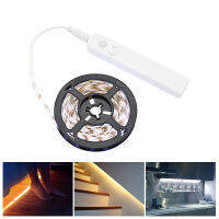 Motion Sensor LED Light Strip 1M 2M 3M Waterproof Lamp Tape Night Light For Cabinet Stairs Kitchen Home Lighting