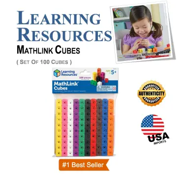 Learning Resources MathLink Cubes (Set of 100)