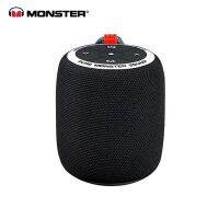 Monster S110 ลําโพงซับวูฟเฟอร์บลูทูธไร้สาย เสียงเบสหนัก แบบพกพา รองรับการ์ด SD i