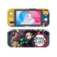 Demon Slayer: Kimetsu No Yaiba NintendoSwitch ผิวสติกเกอร์สำหรับนินเทนโด้ Switch Lite Protector สติกเกอร์ผิวจอยเกม Nintend Switch Lite