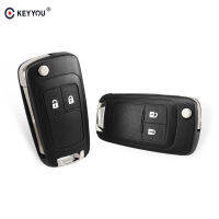 【big-discount】 islwpi KEYYOU 2ปุ่มพับรถ Remote Key Case Fit สำหรับ VAUXHALL OPEL Insignia Astra HU100 Key Auto Key Case