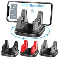 Mini Silicone Car Phone Holder Mount 360 Rotatable Phones GPS Support Stick To Dashboard Cell Phone Bracket Stable Holder in Car Car Mounts