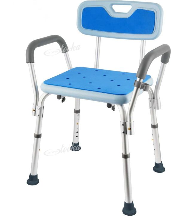 home-itemsเก้าอี้นั่งอาบน้ำสำหรับผู้สูงอายุ-amp-ผู้ป่วย-มีที่เท้าแขนและพนักพิง-เก้าอี้อาบน้ำ-ถอดประกอบได้ง่ายเก้าอี้อาบน้ำผู้ป่วย-เก้าอี้อาบน้ำหญิงตั้งครรภ์-เก้าอี้นั่งอาบน้ำ-มีพนักแขนและพนักพิงหลัง-เ