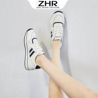 2021 Spring Women Shoes Casual Sneakers Genuine Leather Flats Walking Tennis Footwear White Breathable