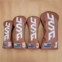 USA American Flag Golf Club Driver Fairway Woods Hybrid Ut Headcover Sports Golf Club Accessories Equipment