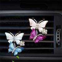 【hot】 Car Air Conditioning Freshener Perfume Clip Decoration Outlet Purifier Fragrance Deodor 2X Cotton