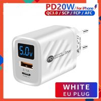 Eastwing อะแดปเตอร์เครื่องชาร์จดิจิตอล USB Pd 20W ระบบชาร์จเร็วระบบชาร์จเร็ว3.0เหมาะสำหรับ iPhone Xiaomi Samsung