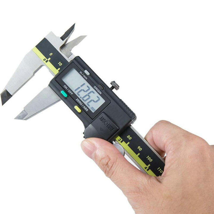 Mitutoyo Inmm Tools Electronic LCD Digital Dial Vernier Caliper 500196