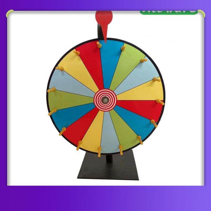 Prize Wheels 15 Slots Erasable Whiteboard Surface Wheels Tabletop ...