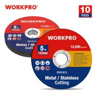 GJPJ-Workpro 10/25 Pcs 125mm 5" Metal Stainless Steel Cutting Discs Cut Off Grinding Wheel For Angle Grinder Wheel