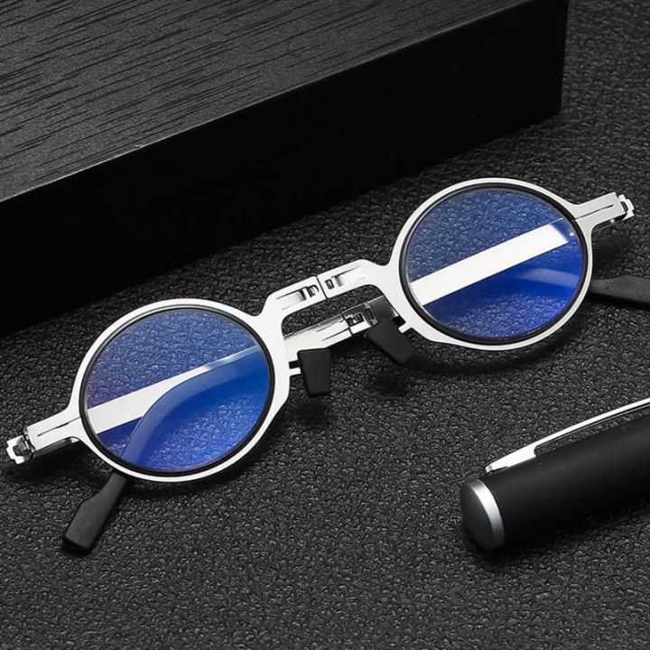 anti-blue-light-folding-reading-glasses-men-metal-round-square-eyewear-presbyopia-eyeglasses-diopter-1-0-to-4-0-with-box