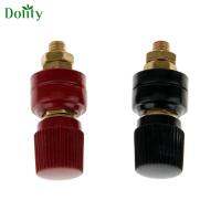 Dolity 2ชิ้น200A ผูกพันโพสต์ M6ทองแดงสกรูเกลียวสายไฟฉนวนไฟฟ้า