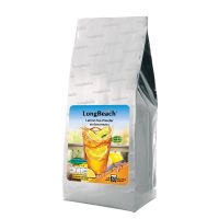 ผงชาเย็น ลองบีชผงชาอเมริกัน ชามะนาว ขนาด 900 กรัม. LongBeach American Iced Tea -  Lemon Tea size 900g. ผงชาสำเร็จรูป