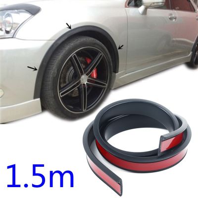 【DT】Universal Car Rubber Seal Strip Anti-collision Auto Fender Flares Arches Wing Expander Mudguard Wheel Eyebrow Interior Sealants  hot