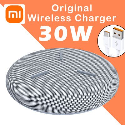 2023ที่ชาร์จแบบไร้สาย Xiaomi Redmi ของแท้ใหม่30W สูงสุดพร้อมพัดลมทำความเย็นมินิ Type C ชาร์จเร็วสำหรับ K60 Mi 13/12/11