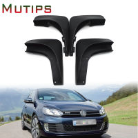 Mutips car mud flaps mudguards protector cover accessories exterior parts auto For Volkswagen VW Golf 6 Mk6 2009 2010 2011 2012