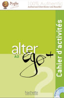 ALTER EGO+ (plus) : 2 Exercise Book 2 หนังสือออกกำลังกาย (นำเข้าของแท้100%) 9782011558138 | Alter Ego + 2: A2 Cahier dActivites + Audio A2 (French Edition)