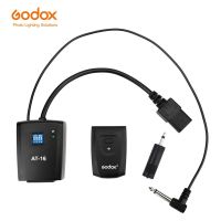 Godox AT-16 Trigger 3.5mm Wireless Photography Studio Flash Trigger Receiver for Nikon Canon Fujifilm Olympus Panasonic DSLR Camera Sync Speed