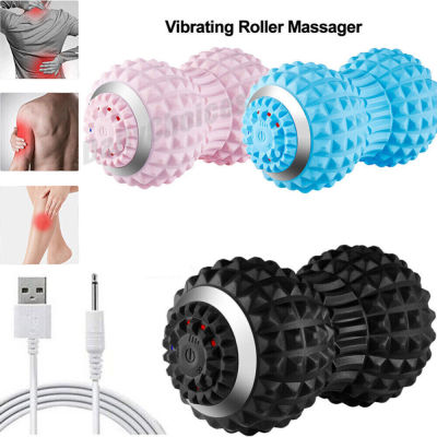 Enhanced Blood Circulation And Lymphatic Drainage Affordable And Effective At-home Massage Solution. Ergonomic Design For Targeted Massage Therapy Vibrating Roller Massager For Muscle Relaxation And Pain Relief Electric Massage Ball For Back And Foot Pain