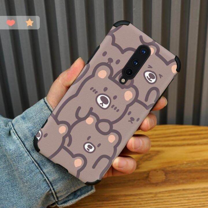 เคสศัพท์มือถือ-oneplus-oneplus-9-oneplus-9pro-oneplus-8-oneplus-8t-oneplus-8pro-oneplus-7-oneplus-7pro-oneplus-7t-pro-oneplus-6t-แบบเต็มหน้าจอหมีพร้อมเคสซิลิโคนน่ารักหลายตัวเคสศัพท์มือถือเคสป้องกัน