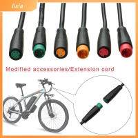 LIXIA 9มม. อุปกรณ์เสริม eBike สำหรับ eBike bafang ขั้วต่อกันน้ำ สายเคเบิล2/3/4/5/6Pin ขั้วต่อฐาน ขาจอแสดงผล