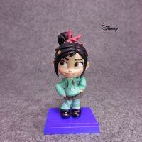 【LZ】✧◈  Boneca Detona Ralph Vanellope Brinquedo Von Vanellope Figura PVC 8cm