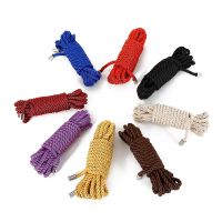 【CW】♠✾  5m 10m Silk Restraints Handcuffs Binding Rope for Men Couples Bdsm Slave Bondage Shibari Flirting Erotic Product