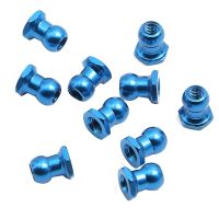 10 Piece Lock Nut Blue Locknuts X High Quality Spare Parts for Mini 4WD Car Model