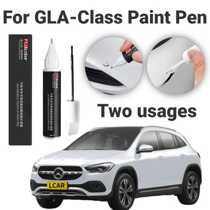 ปากกาทัชแบบสีสำหรับรถเบนซ์สีระดับ-gla-เพนท์สีขาวสีดำอุปกรณ์ซ่อมปากกาทาสีรถยนต์-gla200-gla220