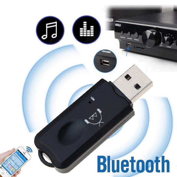 usb-ขนาดเล็กเล็ก-bluetooth-สเตอริโอตัวรับสัญญาณเพลงชุดเครื่องมือดองเกิลอะแดปเตอร์เสียงไร้สายที่มีไมโครโฟนสำหรับลำโพงสำหรับโทรศัพท์รถ