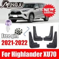 Mudguard Fender Mud Flap Guard Splash Mudguards Car Accessories Auto Styline For Toyota Highlander Kluger XU70 2020 2021 2022