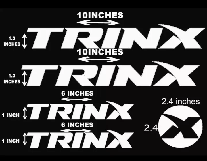 trinx bike sticker