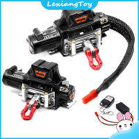 Lexiang Toy รถ RC กว้านไฟฟ้าเครื่องกว้านโลหะอัพเกรดอุปกรณ์เสริมใช้ได้กับ SCX 10 90046 D90 Traxxas TRX4 REDCAT