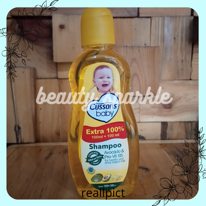 Cussons Baby Shampoo AVOCADO Oil & PRO VIT B5 100ml+100ml/shampo Bayi ...