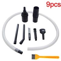 9Pcs/Set Micro Vacuum Dust Cleaner Brush Suction Tube Vacuum Cleaner Parts Keyboard Sofa Dirt Remover Crevice Clean Tools Cleaning Tools