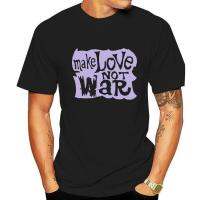 Make Love Not War Woodstock T Shirt Vintage Style Lightweight Gildan