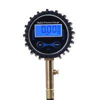 Car Digital Tire Pressure Gauge Interchangeable Air Chuck with Deflation Button Y08A