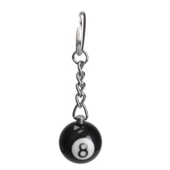 16-pcs-billiard-pool-keychain-snooker-table-ball-key-ring-gift-lucky-no-8-keychain-25mm