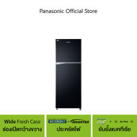 Panasonic ตู้เย็น 4 ประตู ช่องแช่แข็งบน 13 คิว สีดำ รุ่น NR-TL381BPKT Wide Fresh Case ช่องเปิดกว้างขวาง Econavi + Inverter ประหยัดไฟ Blue Ag / Ag Clean ยับยั้งแบคทีเรีย ช่อง