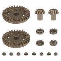 Wltoys 144001อะไหล่อัพเกรด Metal Gear 30T 16T 10T Differential Driving Gears สำหรับ Wltoys144001 12428 124017 124016 124018 124019